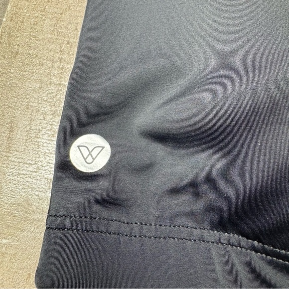 Livi Active Black and Pink Sports Bra with Asymmetrical Design - Picture 3 of 12